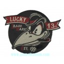 Patch Lucky 13 thirteen Mr corbac trade mark corbeau cigar