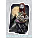 sticker sally & zero sparky mister jack tim burton skull 28