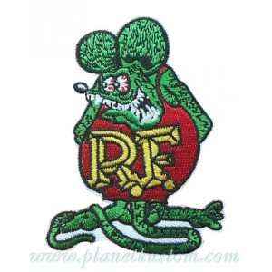 Patch ecusson rat fink rf themocollant kustom rats