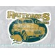 Sticker ratty rods custom rat used patina hoodride rats 22