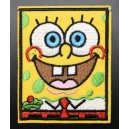 Patch ecusson thermocollant bob l'éponge bob the sponge rectangle