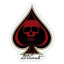 Sticker deuce of spade skull d.Vicente 12