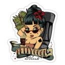 Sticker pin up betty cool tiki d.Vicente 19