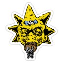 Sticker simpsons maggie shrunken head zombie 1