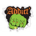 Sticker Strip'n'Shop poing zombie SNS Addict