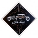 oldschool tattoo Sticker JA421