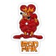 Sticker iron rat fink rats 2