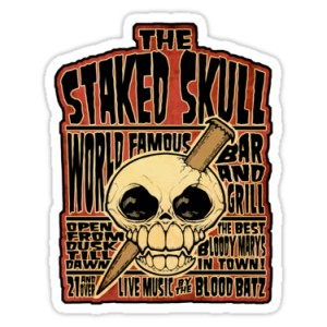 oldschool tattoo Sticker JA421